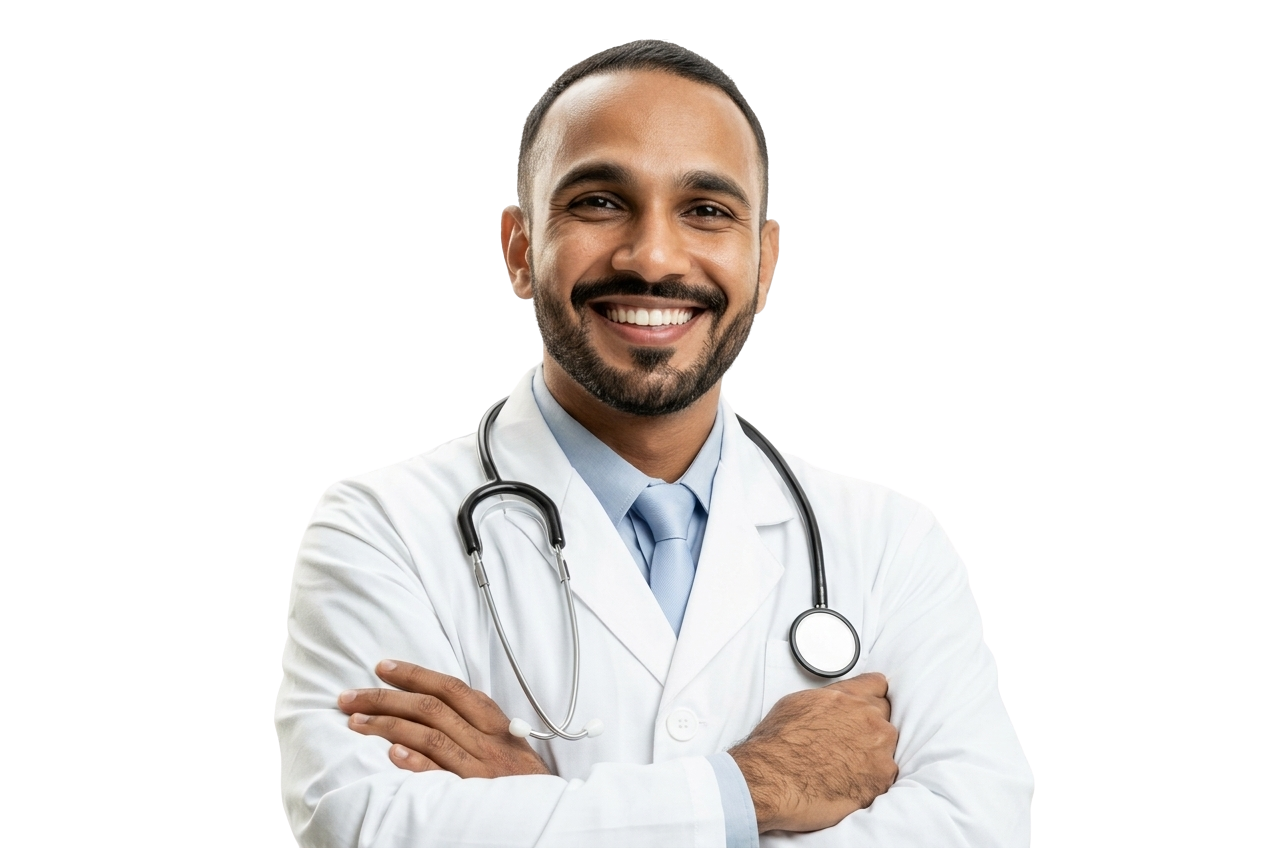 Board-certified clinician