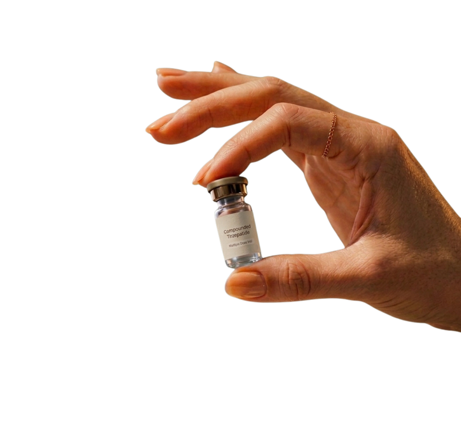 Precision compounded medication vial